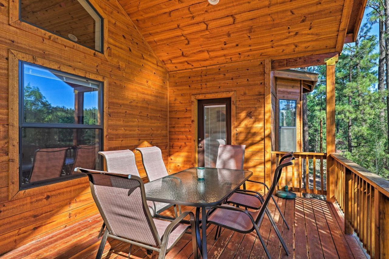 Serene Lakeside Cabin With Decks And Edler Lake Views! 파인톱-호변 외부 사진